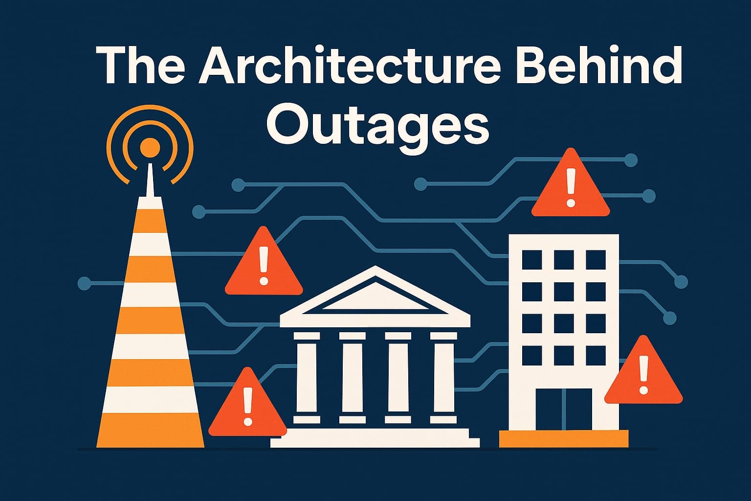 Cover Image for The Architecture Behind Outages: Why Big Systems Keep Failing